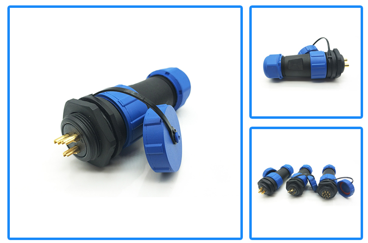 waterproof connector,waterproof wire connector,waterproof cable connector,sp21 connector,waterproof electrical connector,waterproof circular connector