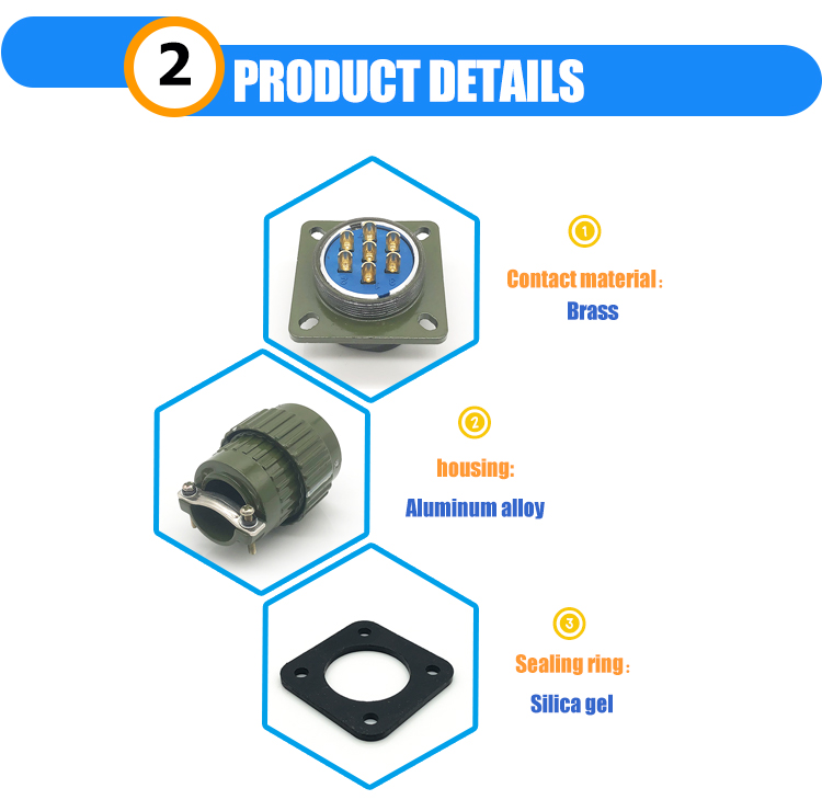 Military connector,YP connector,Military Circular YP Connector,Circular cable connector