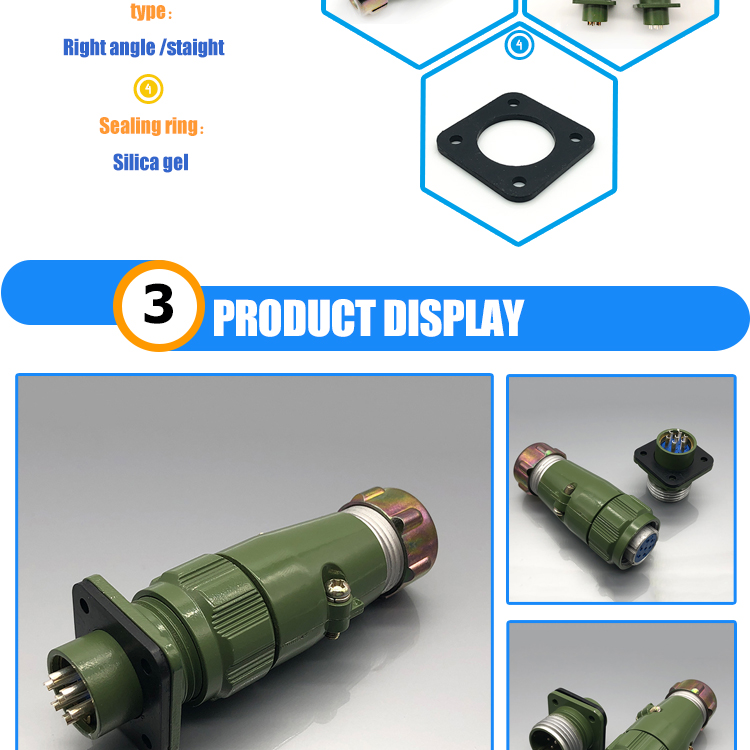 Military connector,metal Connector; circular connector,Sealed connector,Cylindrical connector,YD connector